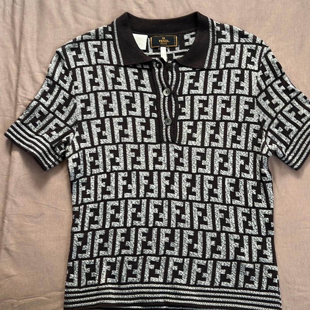 Authentic Fendi knit Top